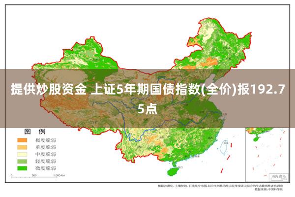 提供炒股资金 上证5年期国债指数(全价)报192.75点