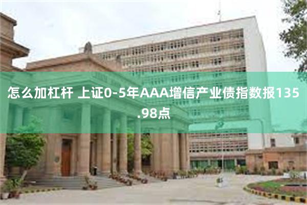 怎么加杠杆 上证0-5年AAA增信产业债指数报135.98点