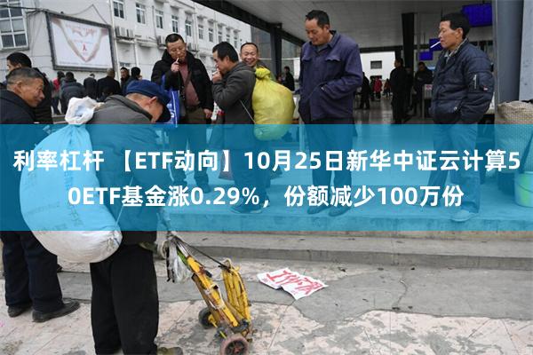 利率杠杆 【ETF动向】10月25日新华中证云计算50ETF基金涨0.29%，份